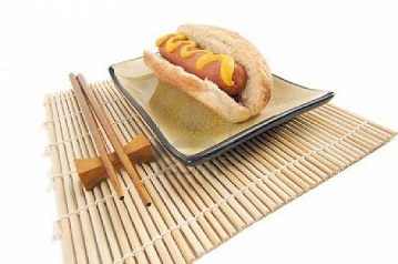 hotdog chopsticks